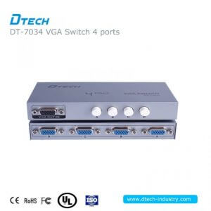 سوییچ VGA چهار پورت Dtech DT-7034