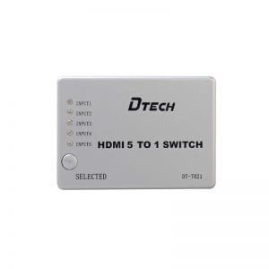 سوییچ HDMI پنج پورت Dtech DT-7021
